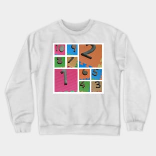 NUMBERS EACH UNIQUE and SPECIAL Crewneck Sweatshirt